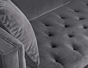 Gray Velvet Sofa AL Lisha