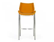 Orange Eco-Leather Bar Stool VG Daw