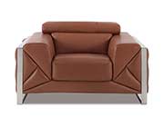 Camel Leather Sofa set GU 03