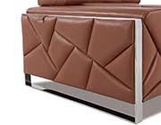 Camel Leather Sofa set GU 03