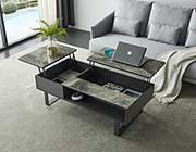 Gray Coffee Table with storage EF 88