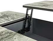 Gray Coffee Table with storage EF 88