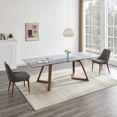 Modern Glass Dining Table NJ Ultra