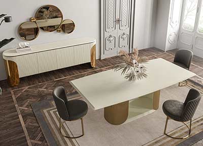 High Gloss Dining Table Fantom