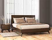 Dark Oak Modern Bed VG Novita