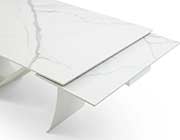 White Ceramic Dining Table EF 087