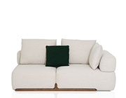 Off White Sectional Sofa VG Solomon