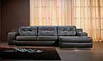 Fiore Sofa Sectional Italian Leather - Beige