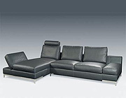 Modern Italian Leather sofa P 67